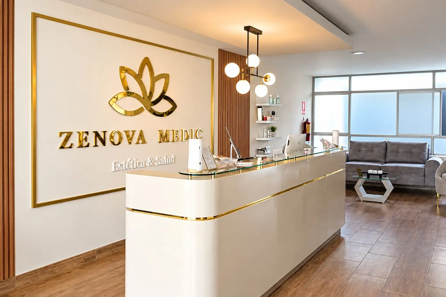 Recepción de Zenova Medic