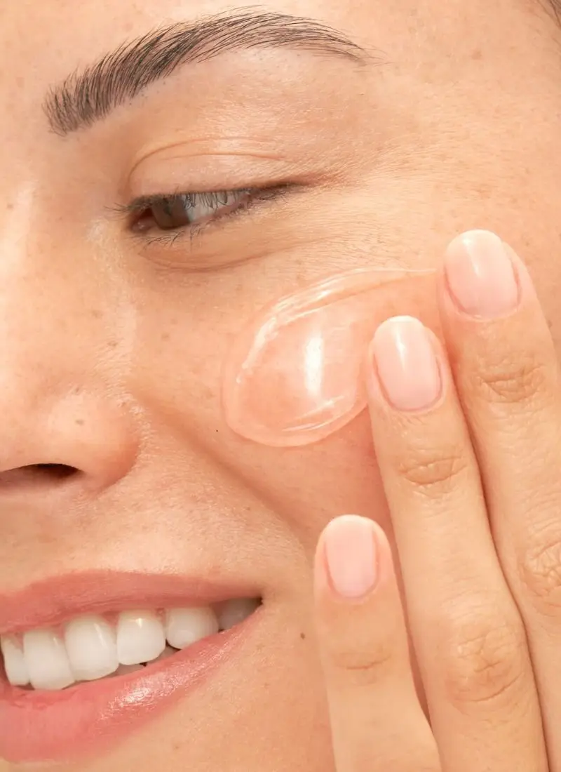 Aplicación de gel
